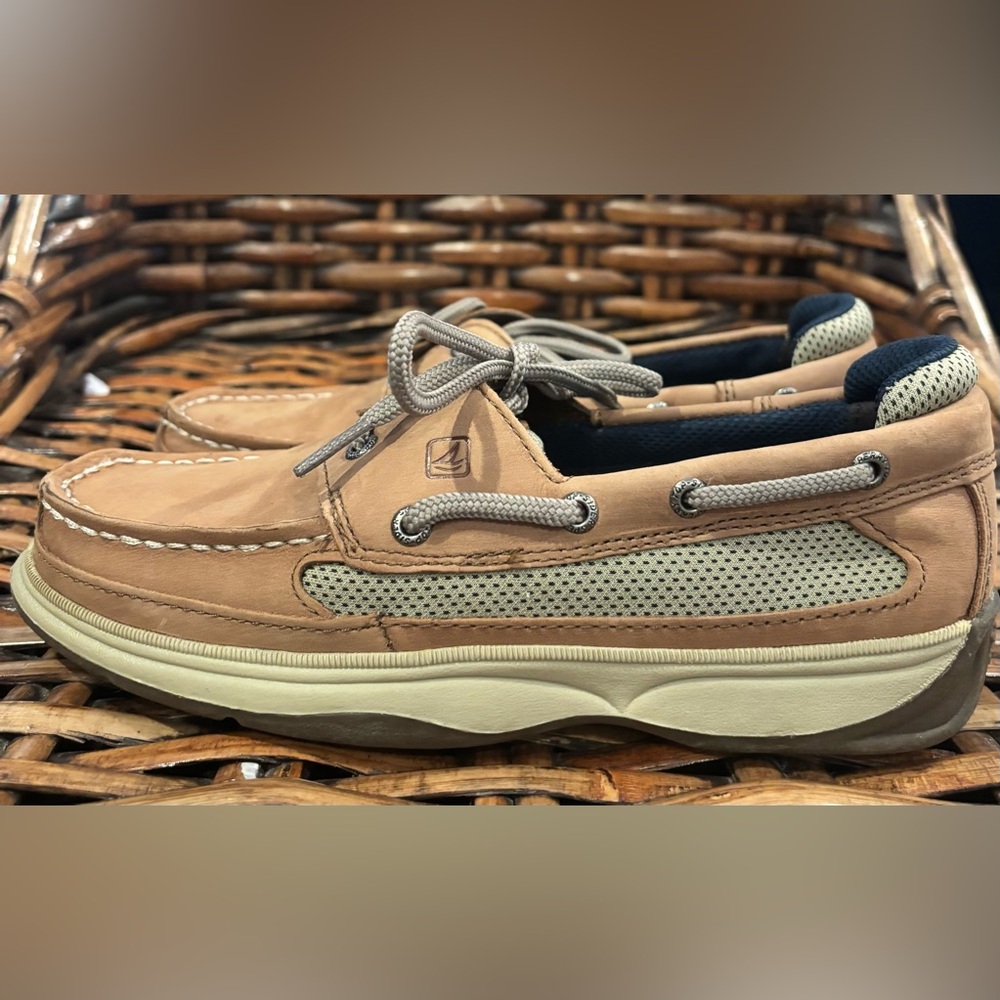 SPERRY BOYS LITTLE KID & BIG KID
LANYARD BOAT SHOES SIZE 4.5 Used once!